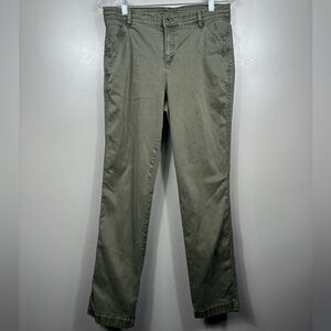 KUHL WOMEN’S KULTIVATR STRAIGHT LEG PANTS IN GREEN SIZE 10